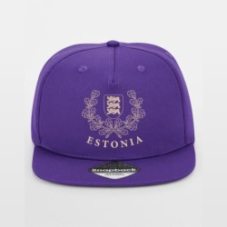 Lilla rappercap nokamüts kuldse ESTONIA vapi ja tammelehtedega