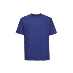 Tumesinine t-särk lühikeste varrukatega vasakul rinnal mini EU lipp