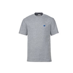 Hall t-särk lühikeste varrukatega vasakul rinnal mini EU lipp