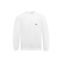 Valge pusa vasakul rinnal mini EU lipp