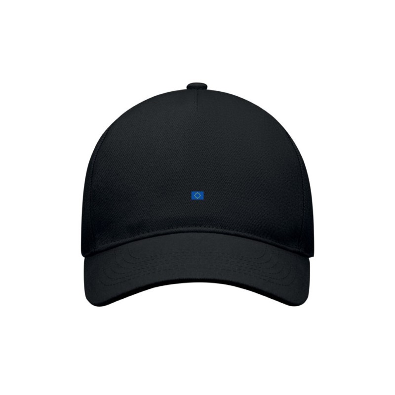 Must nokamüts ees minimalistlik EU lipp
