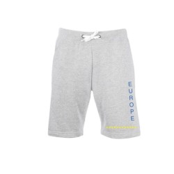 Hallid lühikesed püksid all vasakul säärel EU tähetriip ja küljel kiri EUROPE