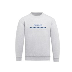 Hall pusa ees sinisega EU tähetriip ja kiri EUROPE