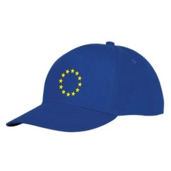 Sinine nokamüts esipaneelil kollane EU tähering