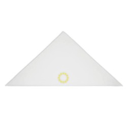 Valge pearätik ees kollane EU tähering