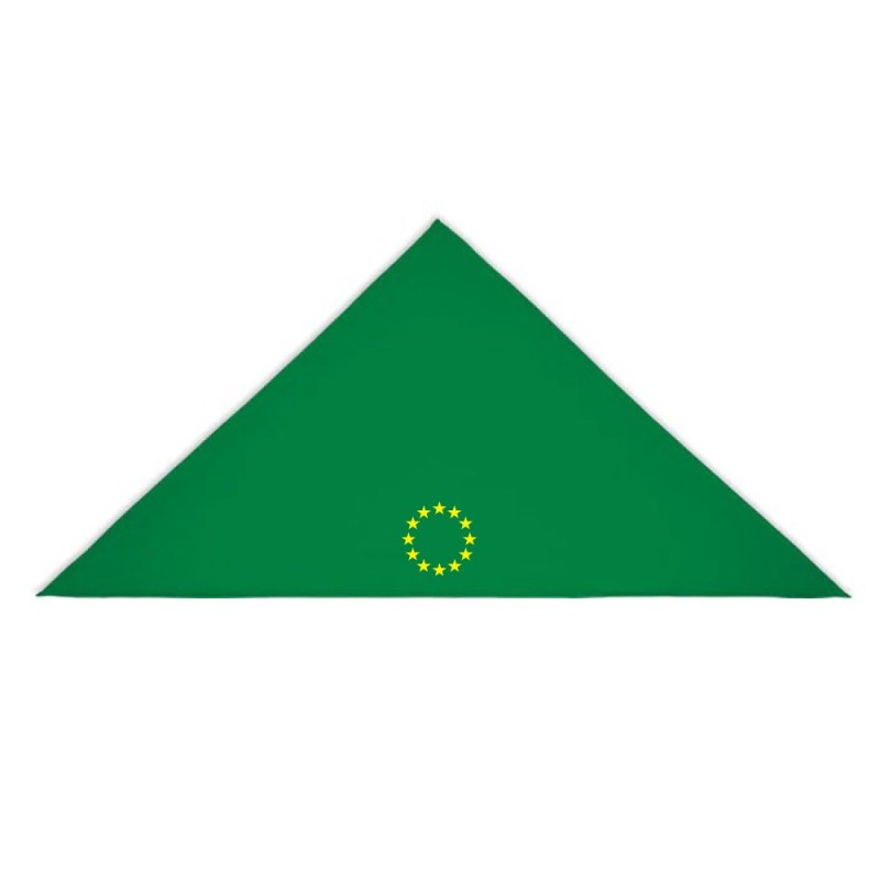 Roheline pearätik ees kollane EU tähering