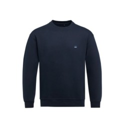 Tumesinine pusa vasakul rinnal minimalistlik Eesti lipp