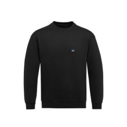 Must pusa vasakul rinnal minimalistlik Eesti lipp