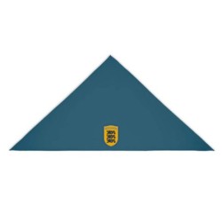 Sinine pearätt ESTONIA kirjaga keskel vapp-vimpel kolme lõviga