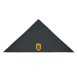 Must pearätt ESTONIA kirjaga keskel vapp-vimpel kolme lõviga